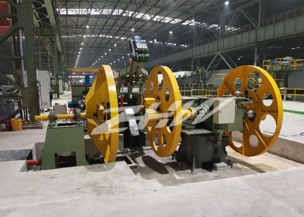 ENTRY SECTION OF 80X80X10mm DFT LINE