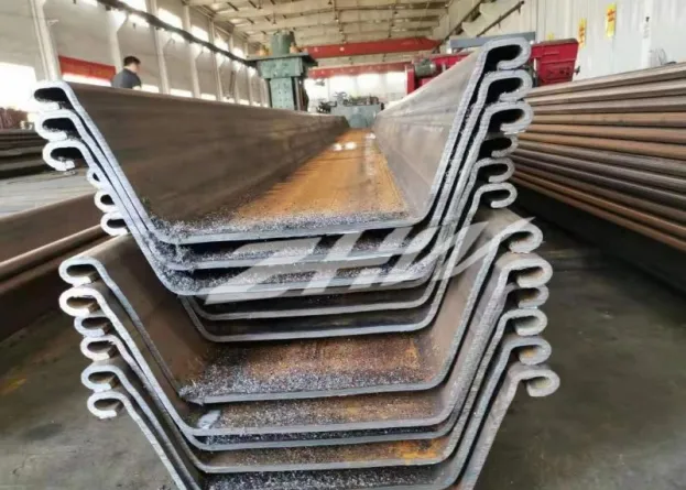 U-pilling steel line
