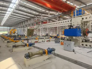 Warm congratulations to Taiyuan Zongheng Heavy on the successful production of the 2540 spiral welded pipe production line!