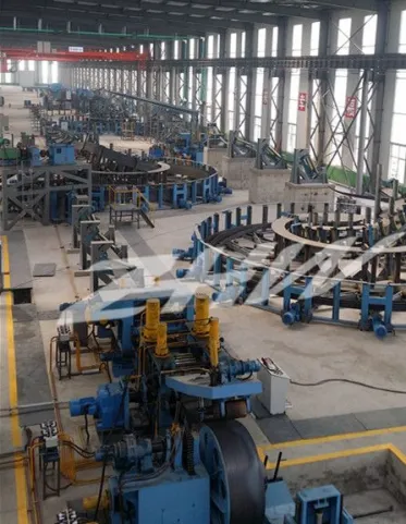 High Frequency Welded H-Beam Line